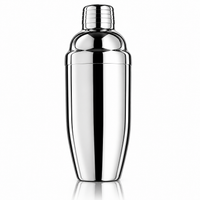 Final Touch  Double-Wall Stainless Steel Cocktail Shaker