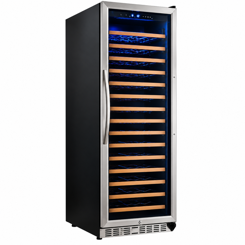 Eurodib 27" Urban Style Dual Zone Wine Cabinet, 154 Bottle Capacity
