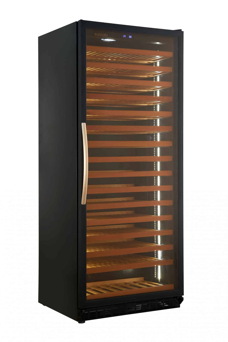 Eurodib 32" Reach-In Single Zone Wine Cabinet fits 321 Bottles, 120 Volts