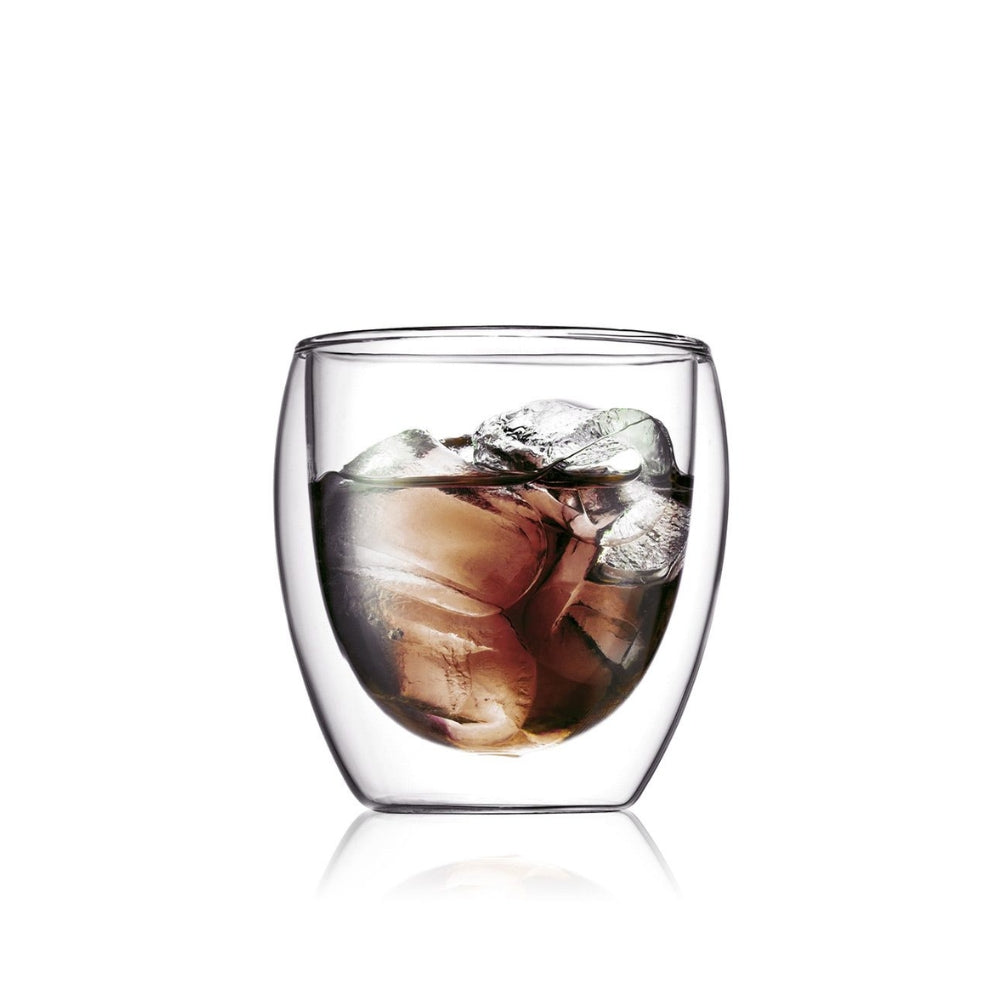 Bodum Pavina 8.5 Oz Double Wall Glass 2 /Box
