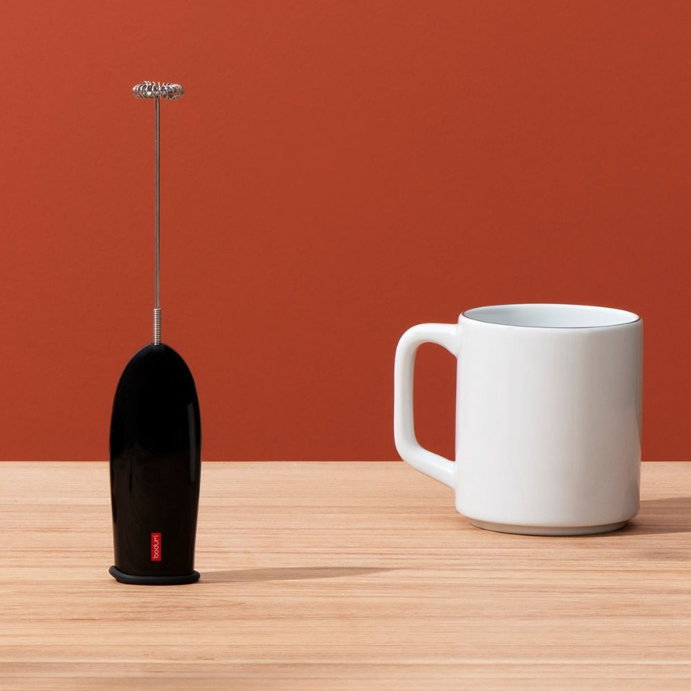 Bodum Schiuma Milk Frother, Black