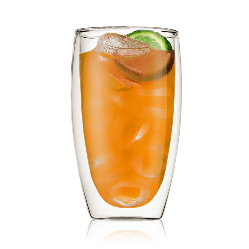 Bodum Pavina 15 Oz Double Wall Glass 2 /Set