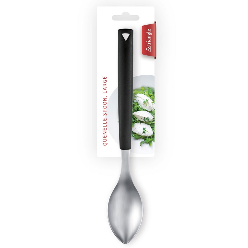 Ventures Triangle Green Grip Large Quenelle Spoon