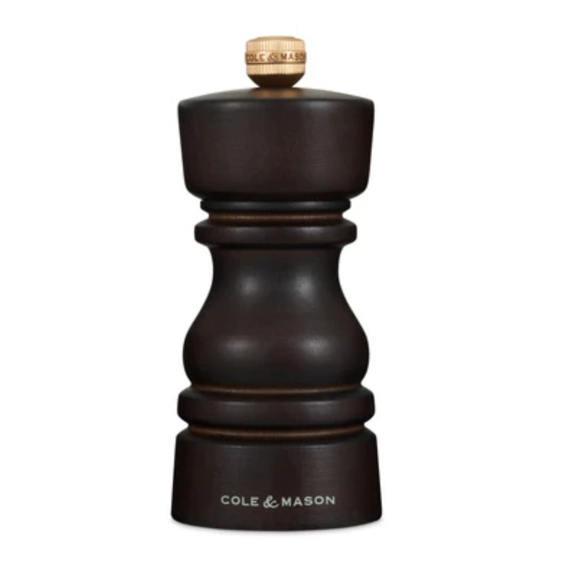 Cole & Mason 5" London Salt Mill, Chocolate