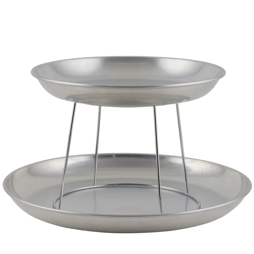 Winco 14" Aluminum Seafood Tray