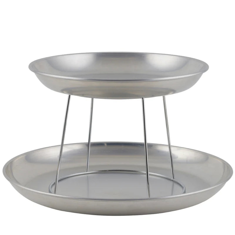 Winco 14" Aluminum Seafood Tray