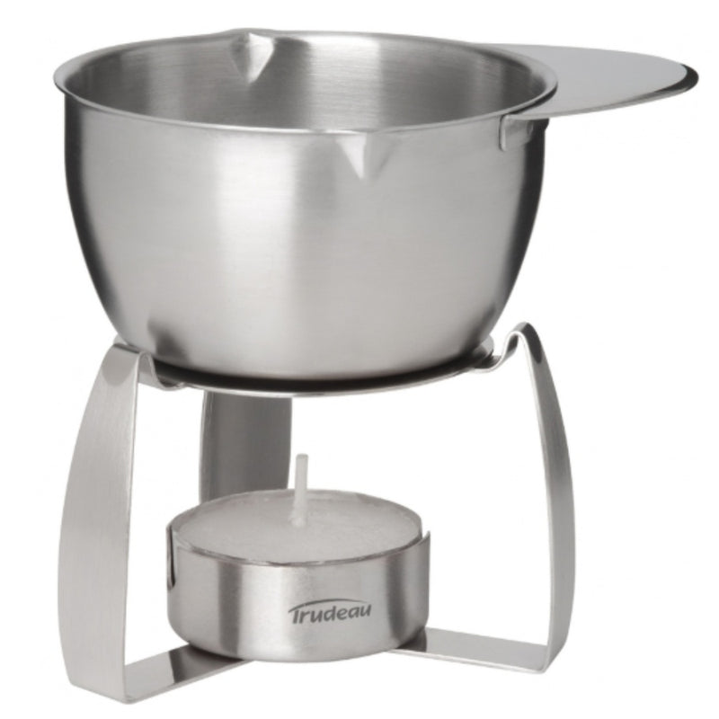 Trudeau 4 Oz Butter Warmer, Stainless Steel