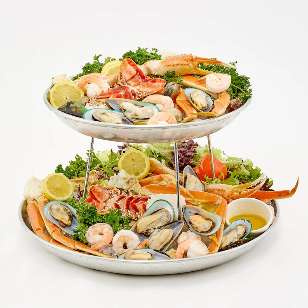 Winco 4" Tall Seafood Tray Display Rack