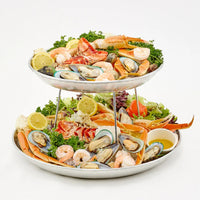 Winco 4" Tall Seafood Tray Display Rack