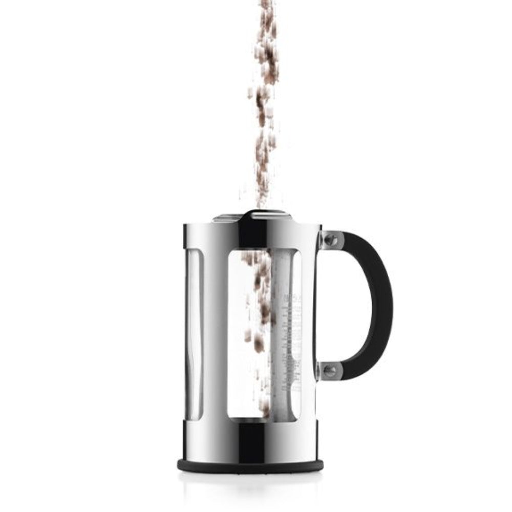 Bodum Chambord 4 Cup French Press with Locking Lid, Chrome
