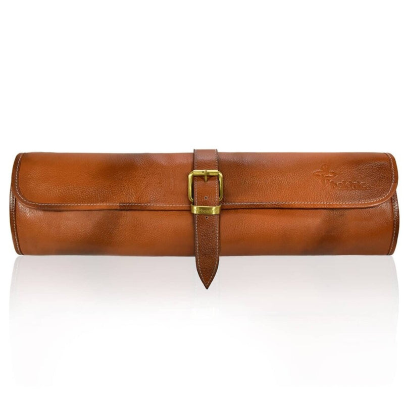 Boldric 8 Pocket Canvas Knife Roll, Tan