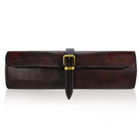 Boldric 8 Pocket Canvas Knife Roll, Brown