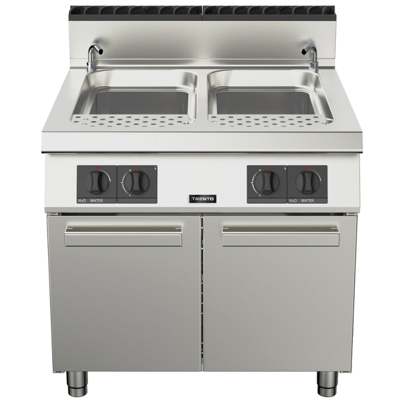 Trento 45 Litre Pasta Cooker Double Tank Natural Gas 95,000 BTU