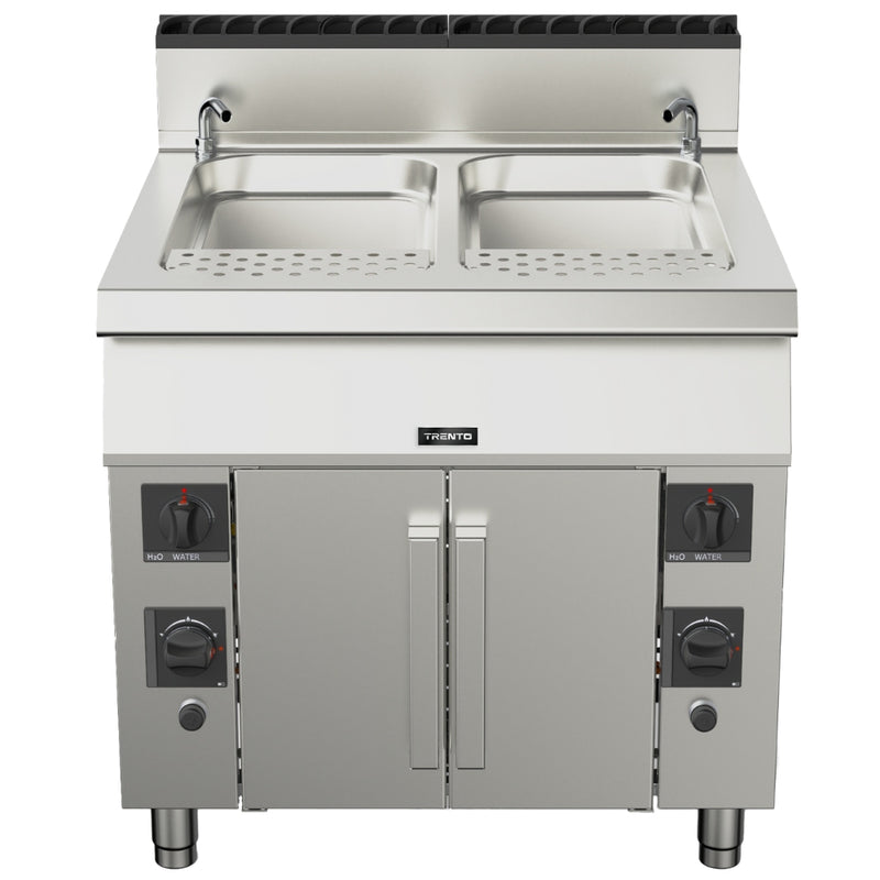 Trento 45 Litre Pasta Cooker Double Tank Natural Gas 156,000 BTU