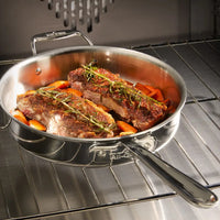 All-Clad d3 10 Piece Bonded Cookware Set, Stainless Steel