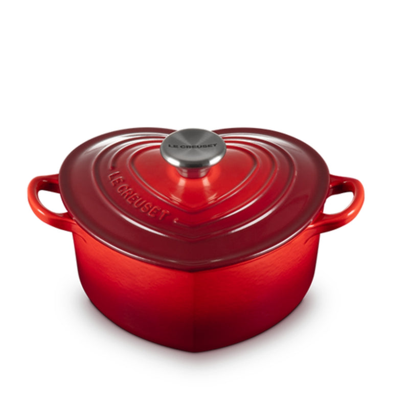 Le Creuset 1.9L Heart Casserole, Cherry