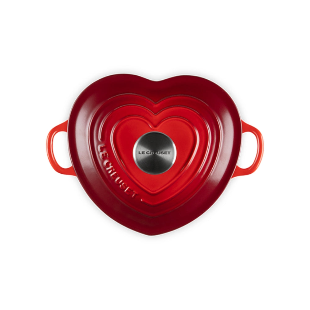 Le Creuset 1.9L Heart Casserole, Cherry