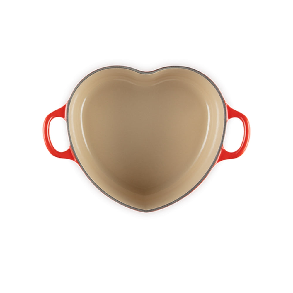 Le Creuset 1.9L Heart Casserole, Cherry