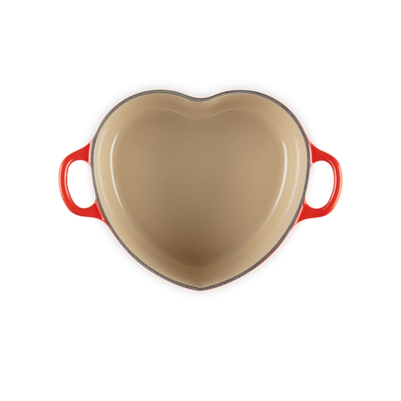 Le Creuset 1.9L Heart Casserole, Cherry