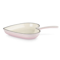 Le Creuset 12" Heart Skillet, Shell Pink