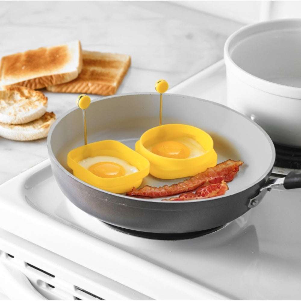Trudeau Silicone Egg Ring, Yellow