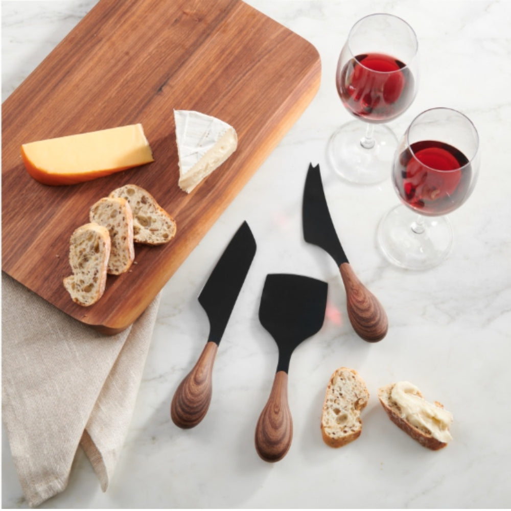Trudeau 3 Piece Cheese Knife Set