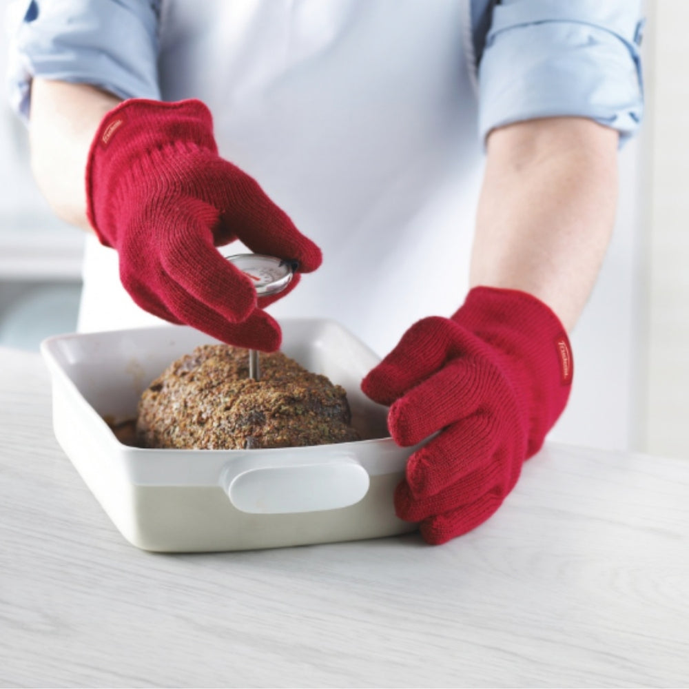 Trudeau Kitchen Hand Gloves, Red