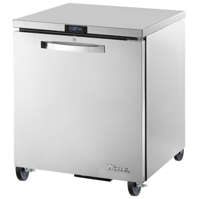 True 27" Undercounter Freezer with 1 Solid Door, ADA Compliant