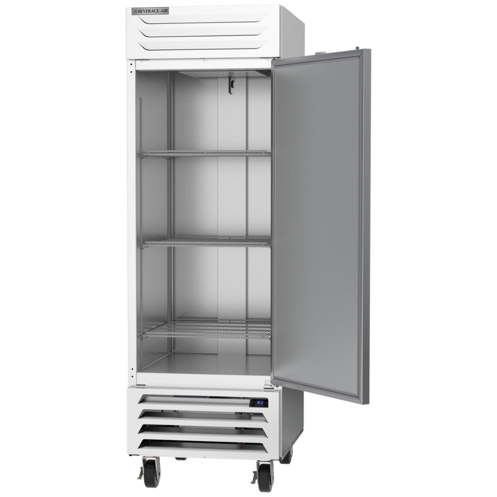 Beverage-Air 27" Reach In Refrigerator with 1 Solid Left Hinge Door