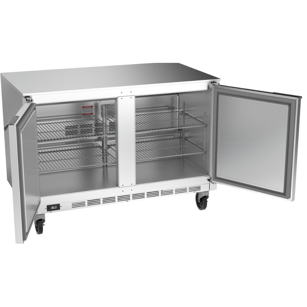 Beverage-Air 48" Undercounter Refrigerator with 2 Doors, ADA Compliant