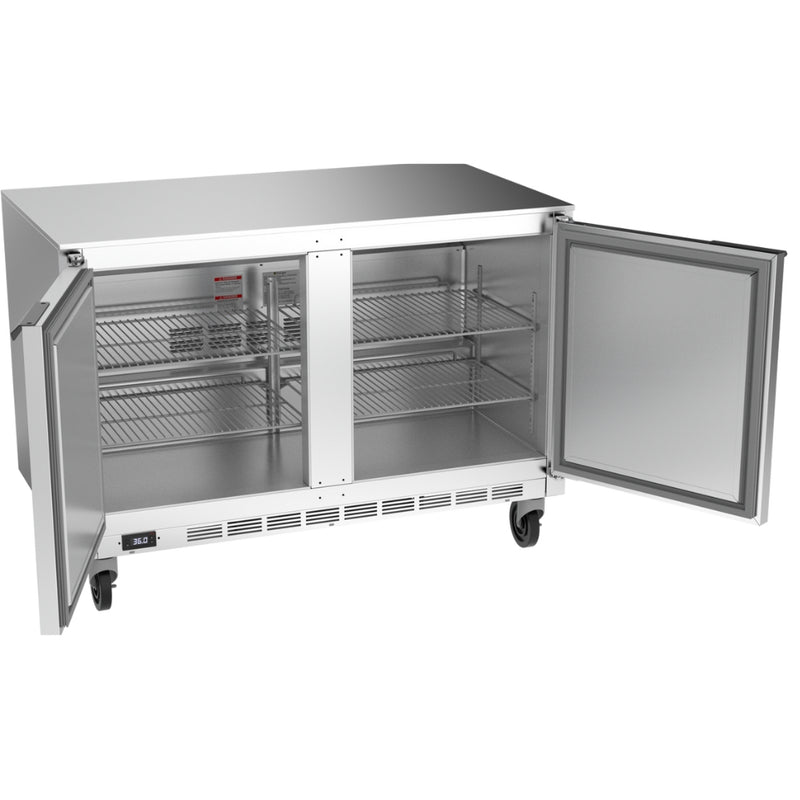 Beverage-Air 48" Undercounter Refrigerator with 2 Doors, ADA Compliant