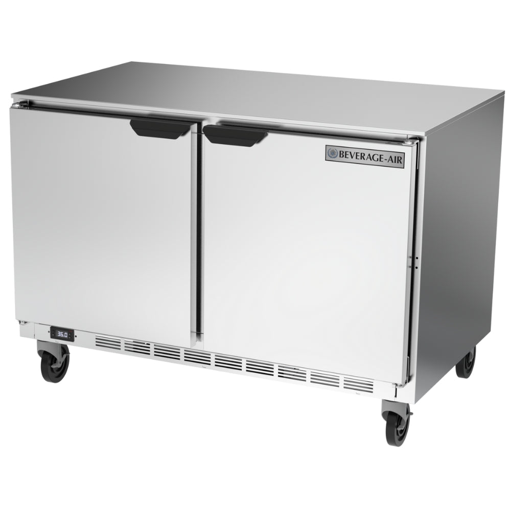 Beverage-Air 48" Undercounter Refrigerator with 2 Doors, ADA Compliant