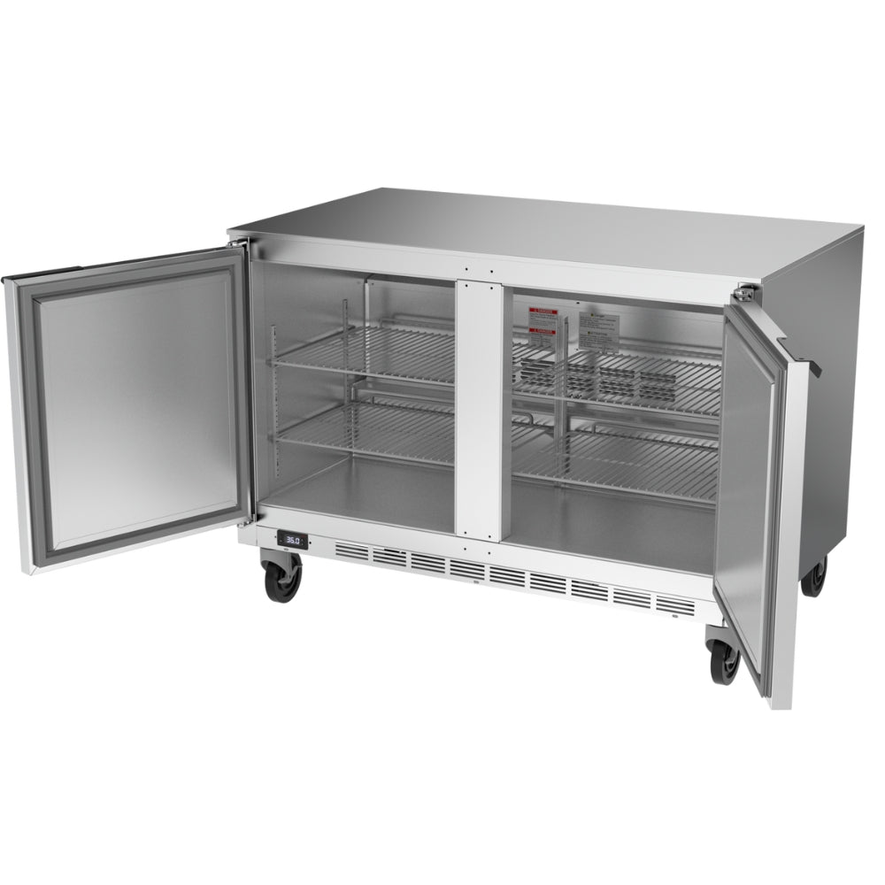 Beverage-Air 48" Undercounter Refrigerator with 2 Doors, ADA Compliant