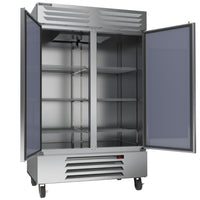 Beverage-Air 52" Reach-In Refrigerator 2 Solid Door with Bottom Mount Compressor