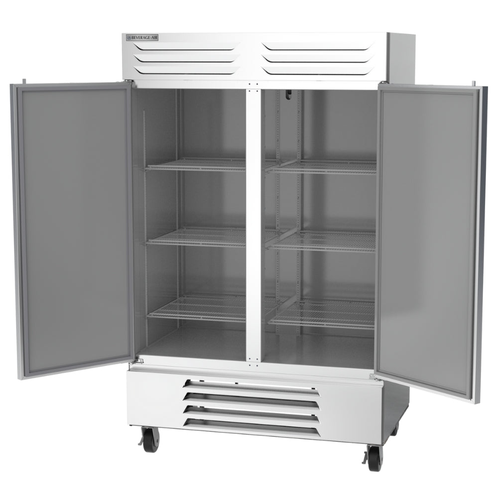 Beverage-Air 54" Reach In Freezer with 2 Solid Doors