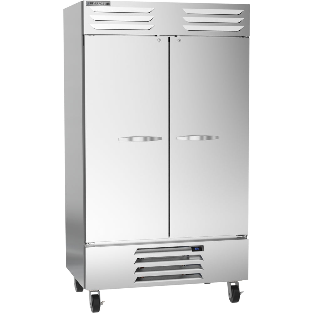Beverage-Air 47" Reach-In Refrigerator with 2 Solid Door