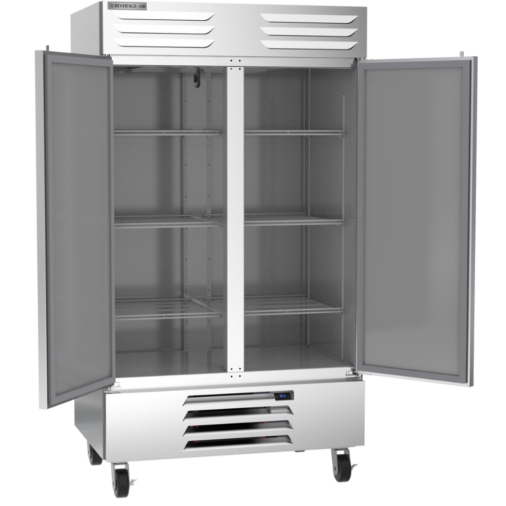 Beverage-Air 47" Reach-In Refrigerator with 2 Solid Door