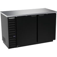 Beverage-Air 59" Back Bar Refrigerator with 2 Solid Doors