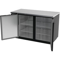 Beverage-Air 59" Back Bar Refrigerator with 2 Solid Doors