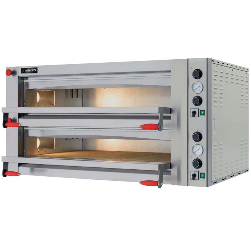 Trento Pyralis Series 41" Double Deck Pizza Oven 220V, 3 Phase