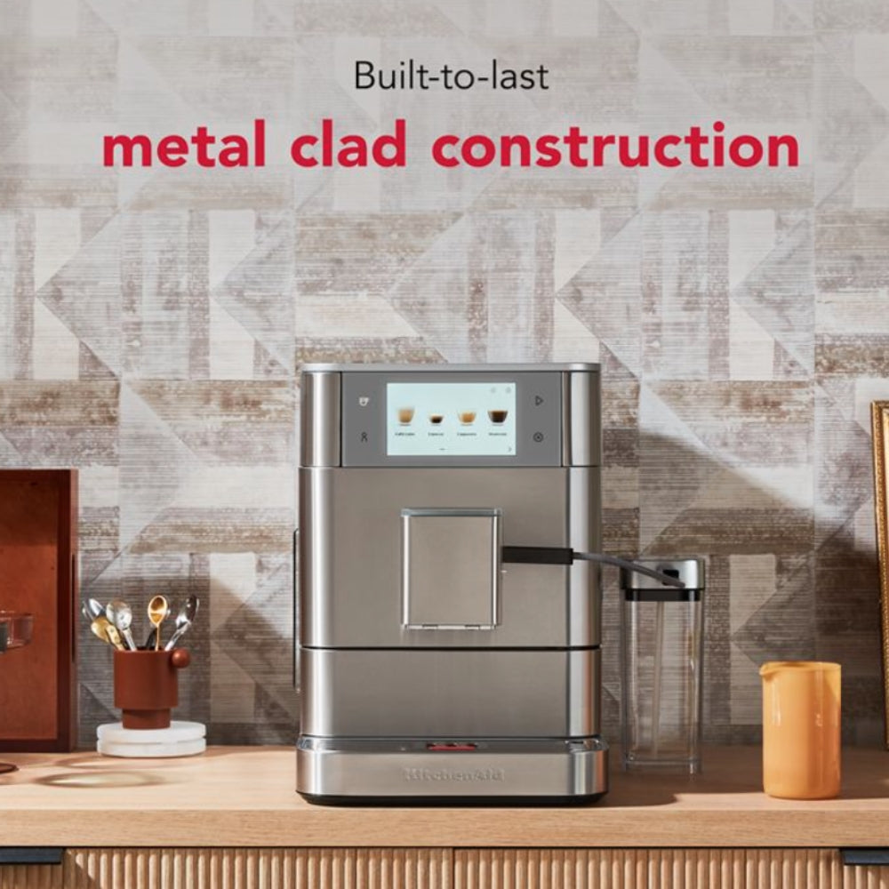 KitchenAid Fully Automatic Espresso Machine, Stainless Steel