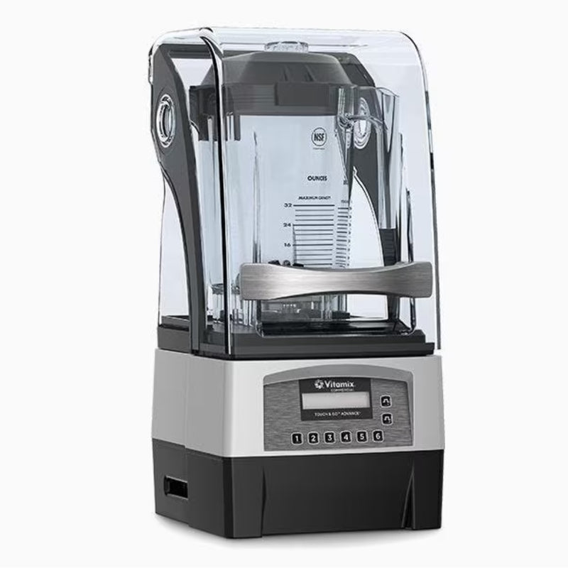 Vitamix 32 Oz Touch & Go Blending Station with Cover, Variable Speed, 2.3 HP