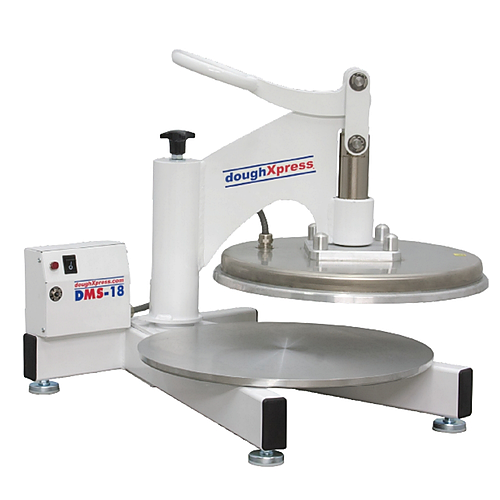 Dough Xpress Manual Pizza Dough Press, 120 Volts