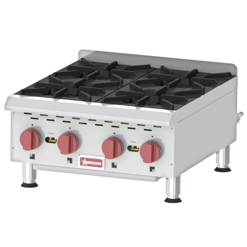 Nella 4 Burner 24" Countertop Hotplate Natural Gas 88,000 BTU