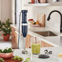 KitchenAid 8" Corded Hand Blender, Island Blue