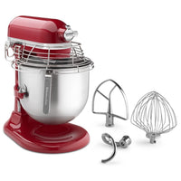 KitchenAid Commercial Series 8 Qt Bowl Lift Stand Mixer, Empire Red