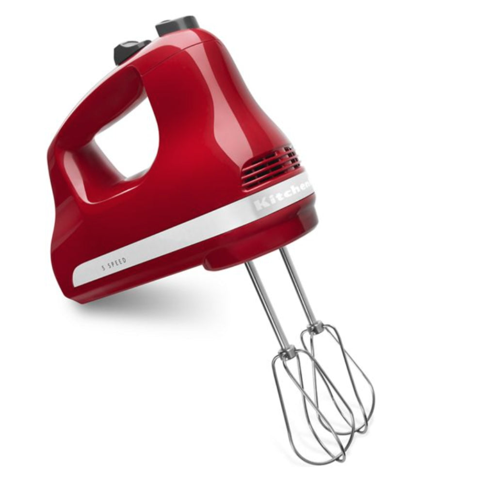 KitchenAid 5-Speed Ultra Power Hand Mixer, Empire Red