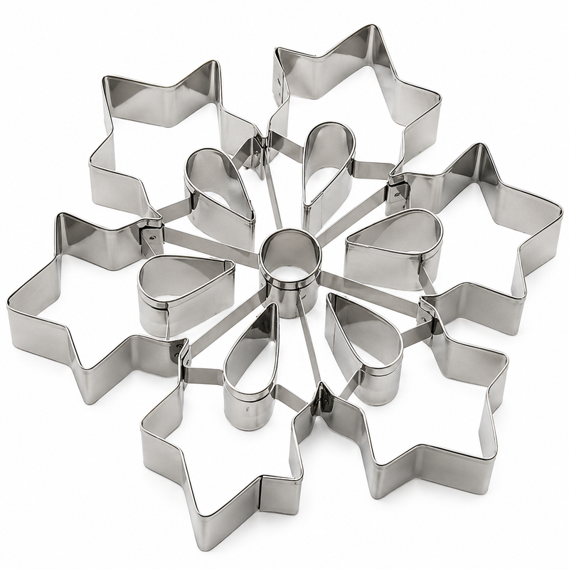 Ateco 8" Snowflake Cookie Cutter