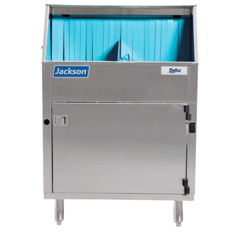 Jackson Delta 1200 Undercounter Glasswasher Low Temp Sanitizing Includes Waste Tray, 208V (1 Phase)