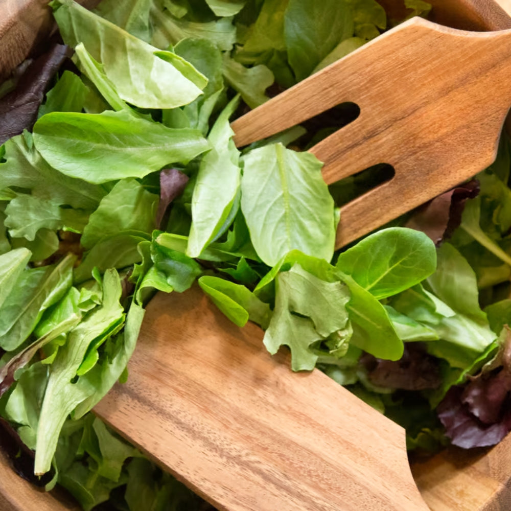 Fox Run Farmhouse Large Salad Utensil, Set of 2